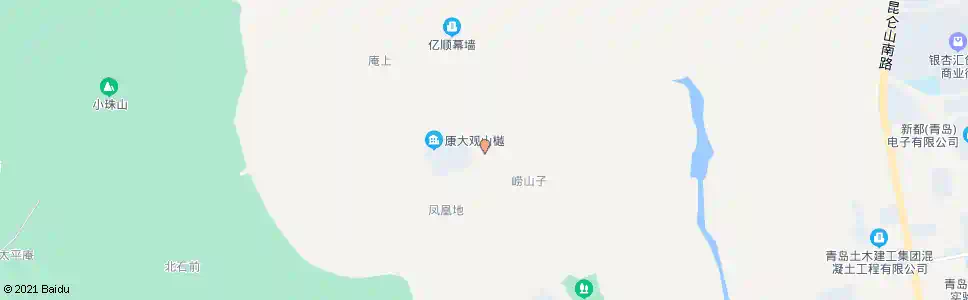 青岛古月山庄_公交站地图_青岛公交_妙搜公交查询2025
