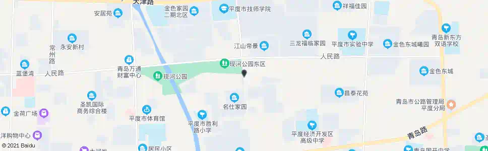 青岛荣达家园_公交站地图_青岛公交_妙搜公交查询2025