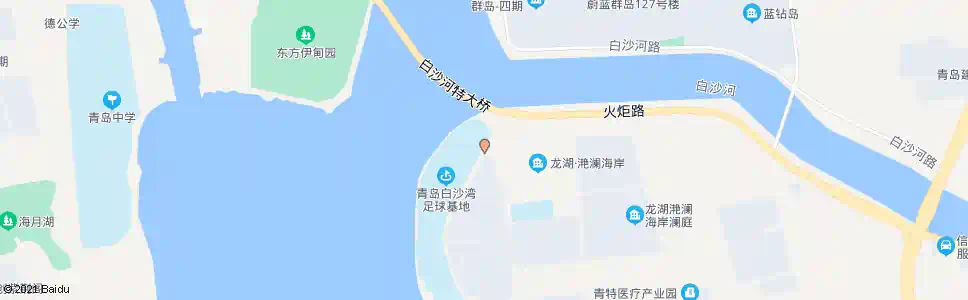 青岛龙湖滟澜海岸西_公交站地图_青岛公交_妙搜公交查询2025