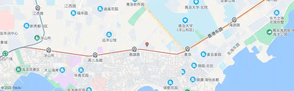 青岛辛家庄小区_公交站地图_青岛公交_妙搜公交查询2025