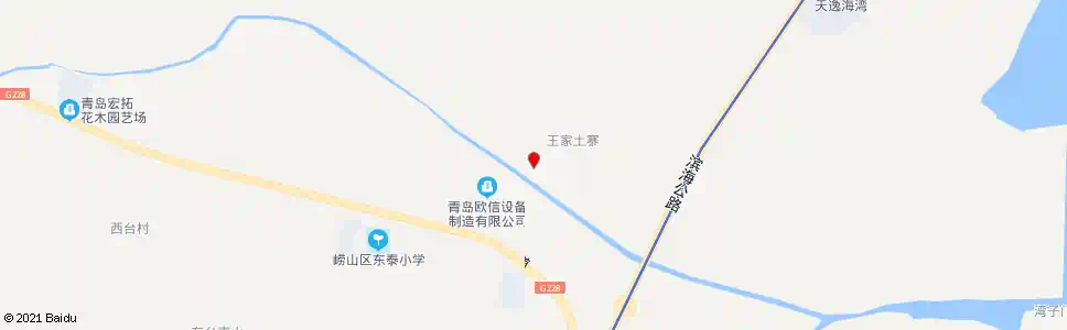 青岛江家土寨西_公交站地图_青岛公交_妙搜公交查询2025