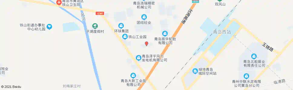 青岛东方工业品集团_公交站地图_青岛公交_妙搜公交查询2025