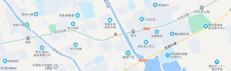 青岛两河路公交枢纽站_公交站地图_青岛公交_妙搜公交查询2025