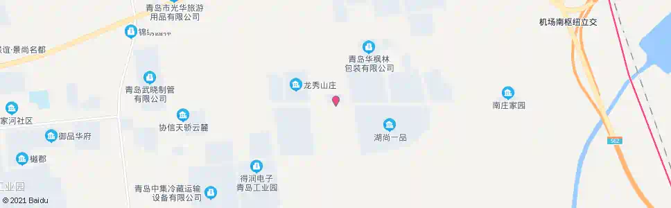 青岛龙秀山庄_公交站地图_青岛公交_妙搜公交查询2025