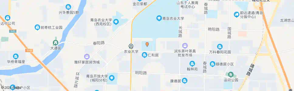 青岛城阳实验中学_公交站地图_青岛公交_妙搜公交查询2025