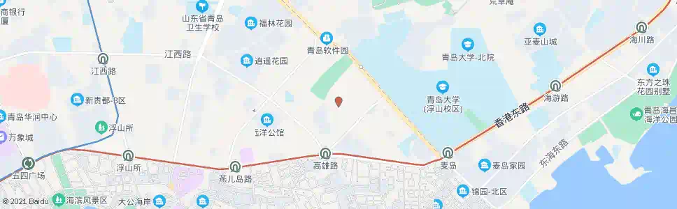 青岛辛家庄二小区_公交站地图_青岛公交_妙搜公交查询2025