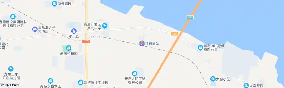 青岛红石崖_公交站地图_青岛公交_妙搜公交查询2025