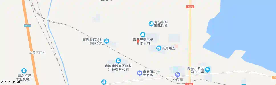 青岛出口加工区管委_公交站地图_青岛公交_妙搜公交查询2025