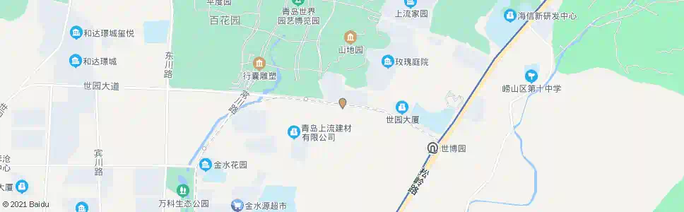 青岛世园大道_公交站地图_青岛公交_妙搜公交查询2025