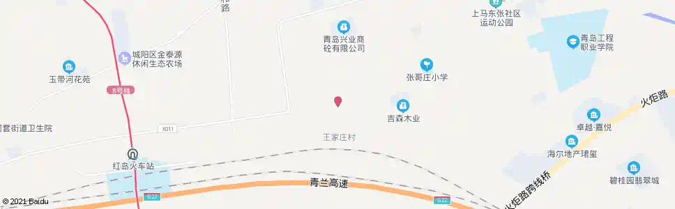 青岛王家庄_公交站地图_青岛公交_妙搜公交查询2025