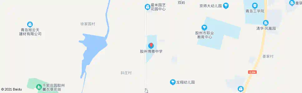 青岛博雅学校_公交站地图_青岛公交_妙搜公交查询2025