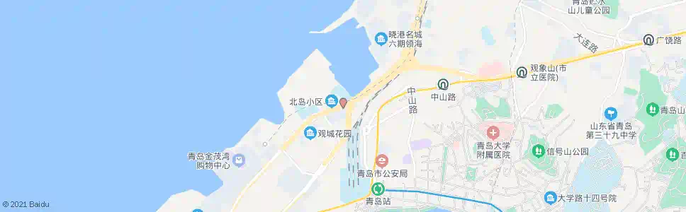 青岛菏泽路_公交站地图_青岛公交_妙搜公交查询2025
