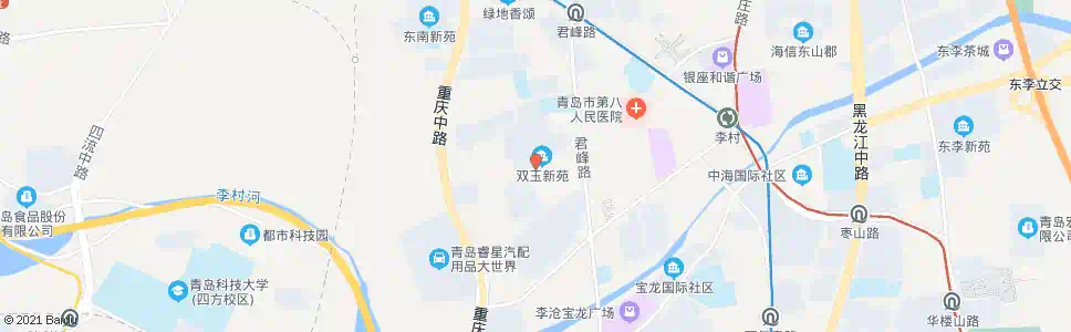青岛西山小区_公交站地图_青岛公交_妙搜公交查询2025
