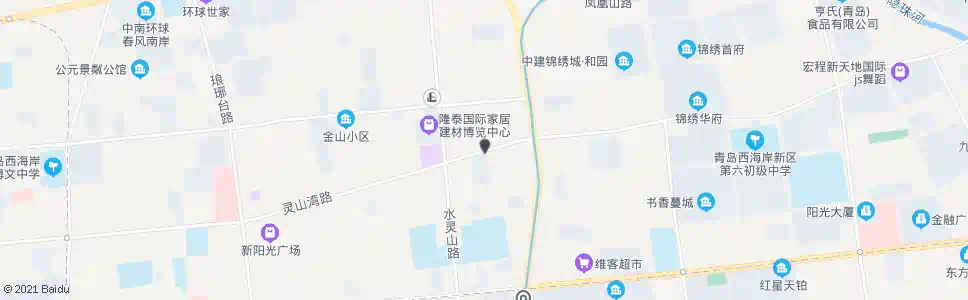 青岛金河丽城站_公交站地图_青岛公交_妙搜公交查询2025