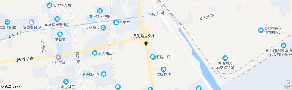 青岛新街口_公交站地图_青岛公交_妙搜公交查询2025
