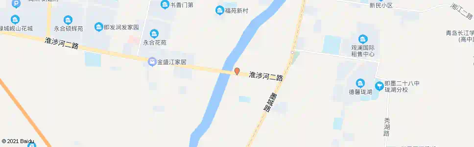 青岛王家庄新村_公交站地图_青岛公交_妙搜公交查询2025