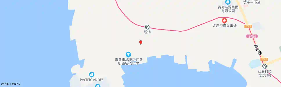 青岛宿流东_公交站地图_青岛公交_妙搜公交查询2025