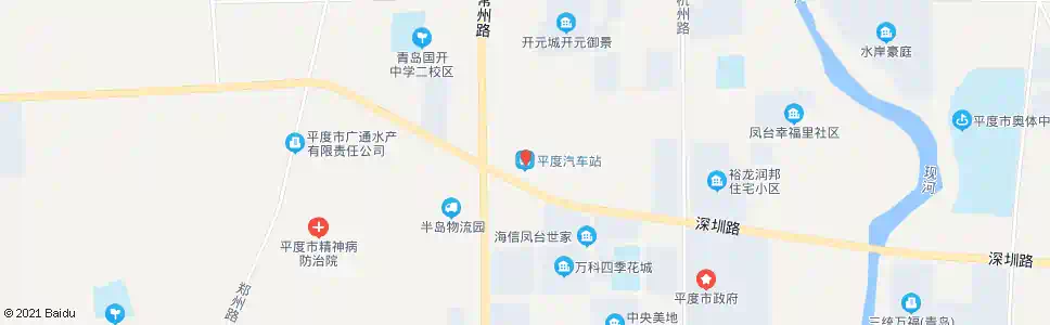 青岛平度汽车站_公交站地图_青岛公交_妙搜公交查询2025
