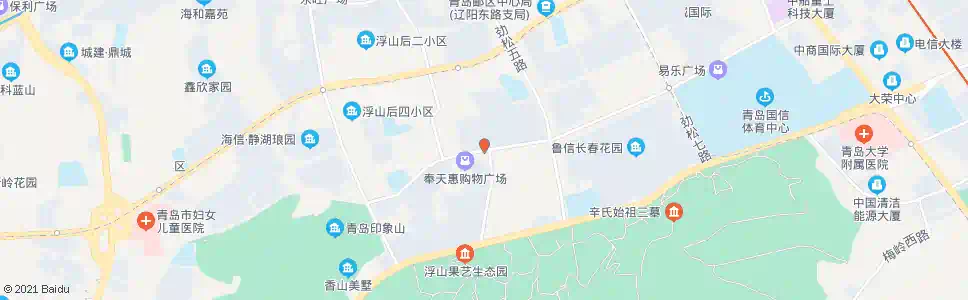 青岛同乐三路_公交站地图_青岛公交_妙搜公交查询2025