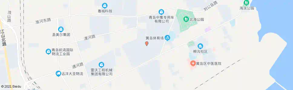 青岛中集集团_公交站地图_青岛公交_妙搜公交查询2025