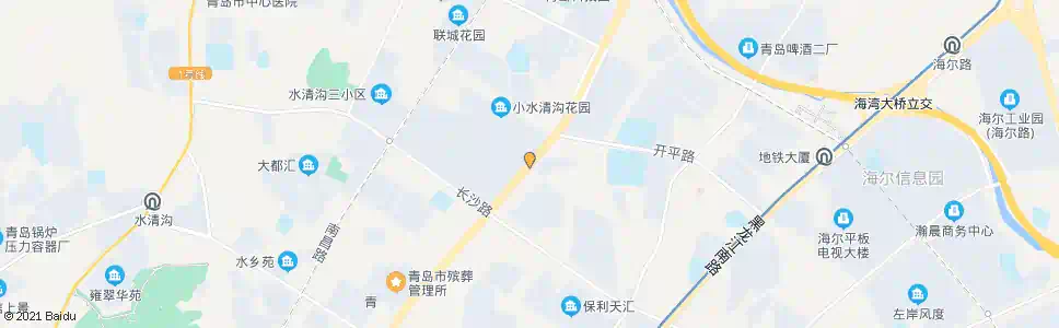 青岛小水清沟_公交站地图_青岛公交_妙搜公交查询2025