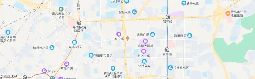 青岛交运集团(中央商务区)_公交站地图_青岛公交_妙搜公交查询2025