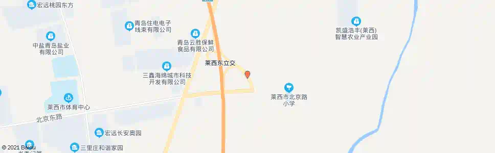 青岛兰西东_公交站地图_青岛公交_妙搜公交查询2025