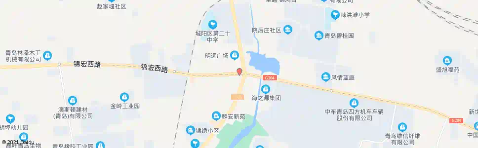 青岛棘洪滩_公交站地图_青岛公交_妙搜公交查询2025