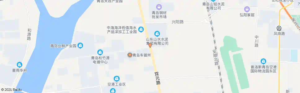 青岛苇山西_公交站地图_青岛公交_妙搜公交查询2025