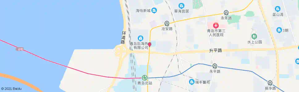 青岛沧海路_公交站地图_青岛公交_妙搜公交查询2025