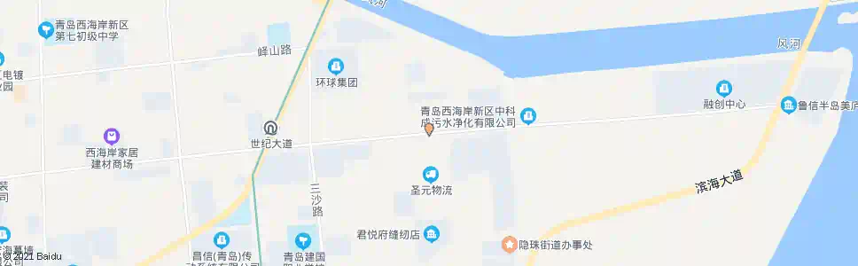 青岛金海滨置业_公交站地图_青岛公交_妙搜公交查询2025
