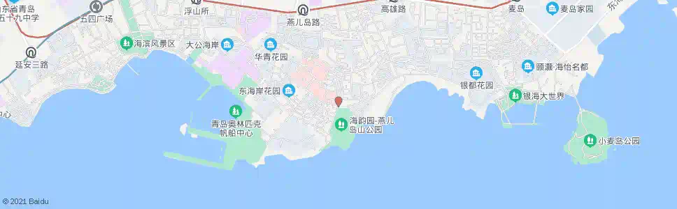 青岛珠海支路_公交站地图_青岛公交_妙搜公交查询2025