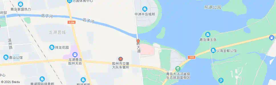 青岛站前大道路口_公交站地图_青岛公交_妙搜公交查询2025