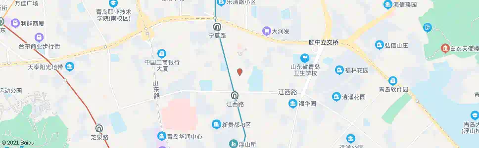 青岛洪泽湖路_公交站地图_青岛公交_妙搜公交查询2025