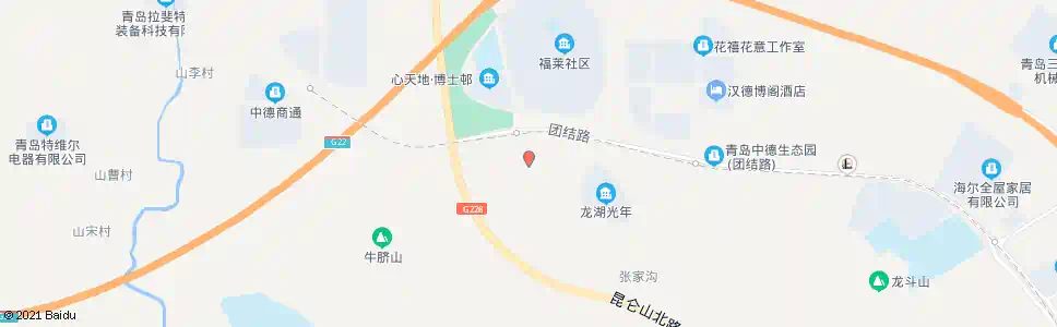 青岛山王东_公交站地图_青岛公交_妙搜公交查询2025