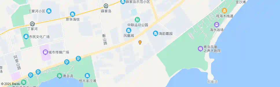 青岛漳江路_公交站地图_青岛公交_妙搜公交查询2025