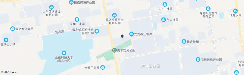 青岛山孚日水_公交站地图_青岛公交_妙搜公交查询2025