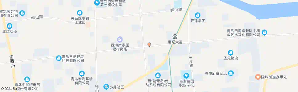 青岛琅琊台路南站_公交站地图_青岛公交_妙搜公交查询2025