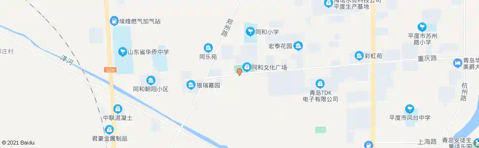 青岛秀水苑_公交站地图_青岛公交_妙搜公交查询2025