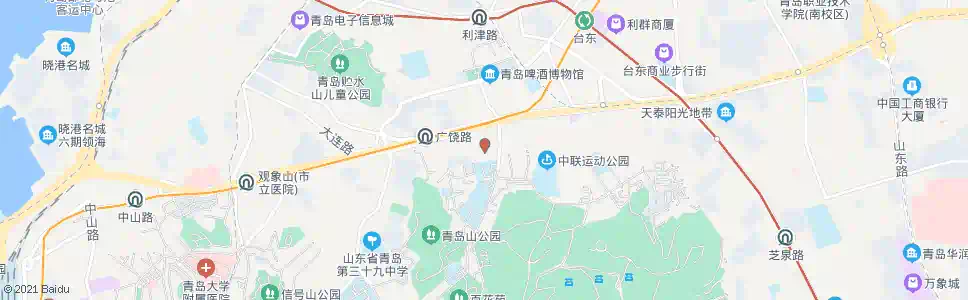 青岛宁夏路(半岛都市)_公交站地图_青岛公交_妙搜公交查询2025