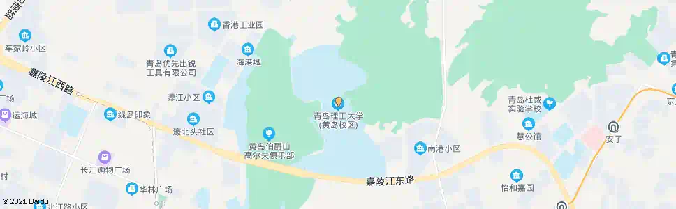 青岛理工大学黄岛校区_公交站地图_青岛公交_妙搜公交查询2025