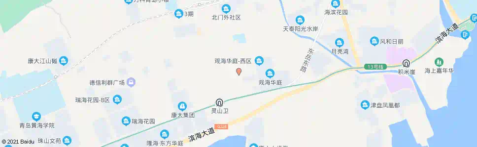 青岛瑞海华庭_公交站地图_青岛公交_妙搜公交查询2025
