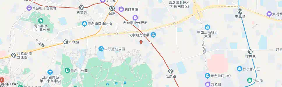 青岛上清支路_公交站地图_青岛公交_妙搜公交查询2025