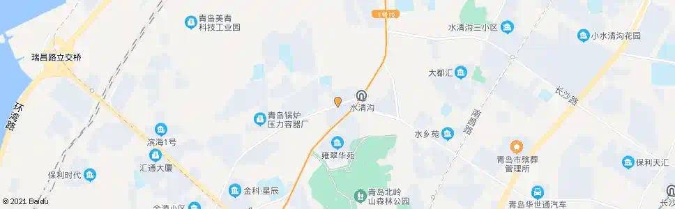 青岛金华路四流南路_公交站地图_青岛公交_妙搜公交查询2025