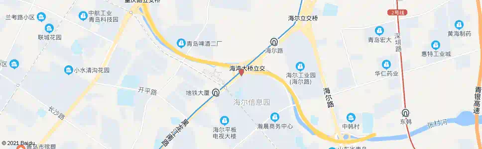 青岛河东_公交站地图_青岛公交_妙搜公交查询2025