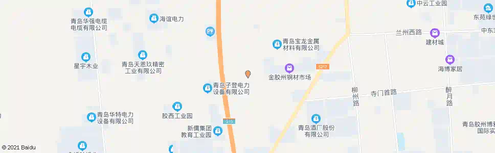 青岛五星金属公司_公交站地图_青岛公交_妙搜公交查询2025