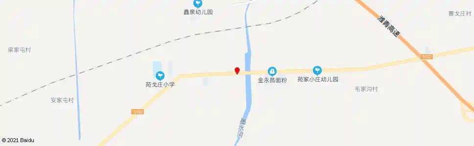 青岛苑戈庄村委_公交站地图_青岛公交_妙搜公交查询2025