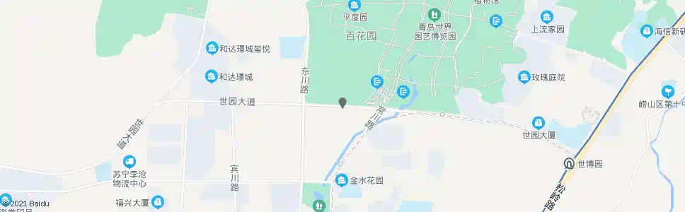 青岛世园大道汇川路_公交站地图_青岛公交_妙搜公交查询2025