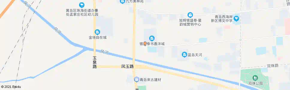 青岛珠山小学_公交站地图_青岛公交_妙搜公交查询2025