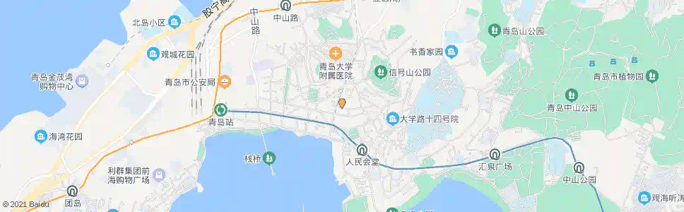 青岛实验小学_公交站地图_青岛公交_妙搜公交查询2025